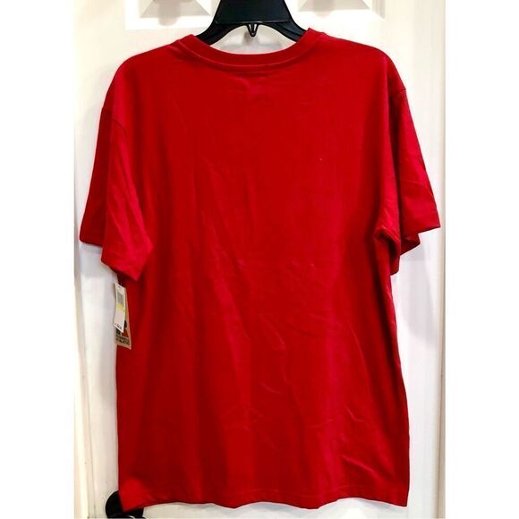 RUSSELL ATHLETIC - M Sz S - NWT Basic Crewneck Tee in True Red/Cotton/Poly Blend - Picture 7 of 15